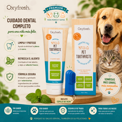 Premium Pet Toothpaste - Best Way to Clean Pet Teeth & Remove Plaque