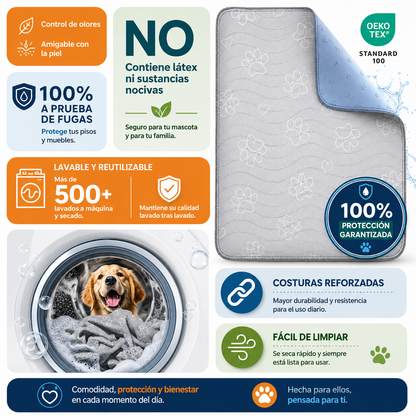 Paw-some Potty Party Pads: The Ultimate Pup Piddle Protection – Reusable, Absorbent, and Ready for Whelping Shenanigans – Waterproof Wonders for Your Floors – Made from Polyester Magic – Leakproof and Quick-Dry for the Fastest Fido! Available in Sizes for