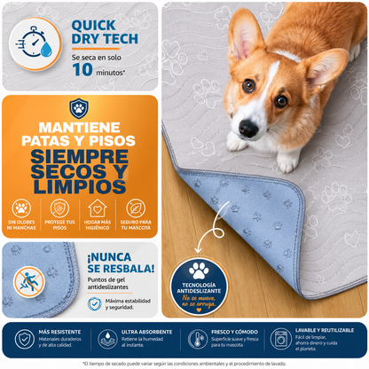Paw-some Potty Party Pads: The Ultimate Pup Piddle Protection – Reusable, Absorbent, and Ready for Whelping Shenanigans – Waterproof Wonders for Your Floors – Made from Polyester Magic – Leakproof and Quick-Dry for the Fastest Fido! Available in Sizes for